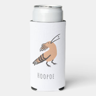Euraziatische Hop Vogel Toscane Italië Vogelspotte Seltzer Blikjeskoeler