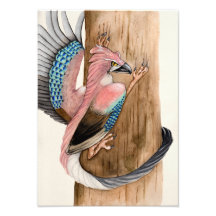 Euraziatische Jay Dragon