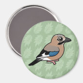 Euraziatische Jay Magneet (Voorkant / Achterkant)