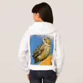 Euraziatische oehoe (Achterkant volledig)