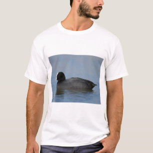 Euraziatische of gewone wortel, fulicula atra, por t-shirt