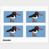 Euraziatische Oystercatcher Rechthoekige Sticker (Vel)