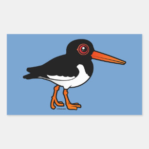Euraziatische Oystercatcher Rechthoekige Sticker