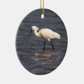 Euraziatische Spoonbill Keramisch Ornament (Rechts)