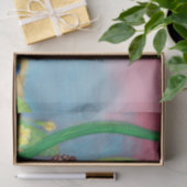 Euraziatische vrouwen en Snowdrop & Primroses Tissuepapier (Geschenk)