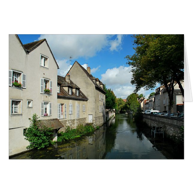 Eure River Canal in Chartres (Voorkant Horizontaal)