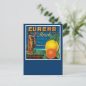 Eureka Brand Florida Citrus Fruit Briefkaart (Staand voorkant)