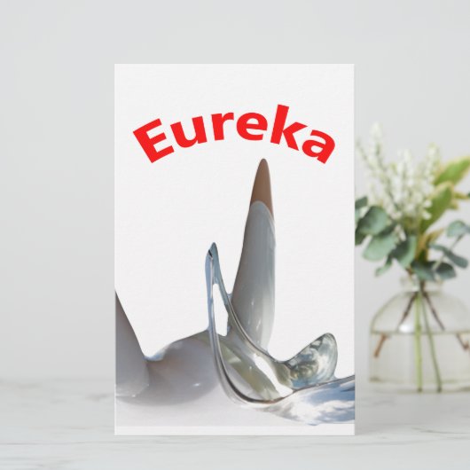 Eureka Briefpapier (Staand voorkant)