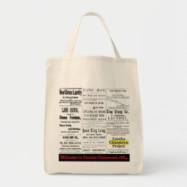 Eureka Chinatown 1884 boodschappentas Tote Bag