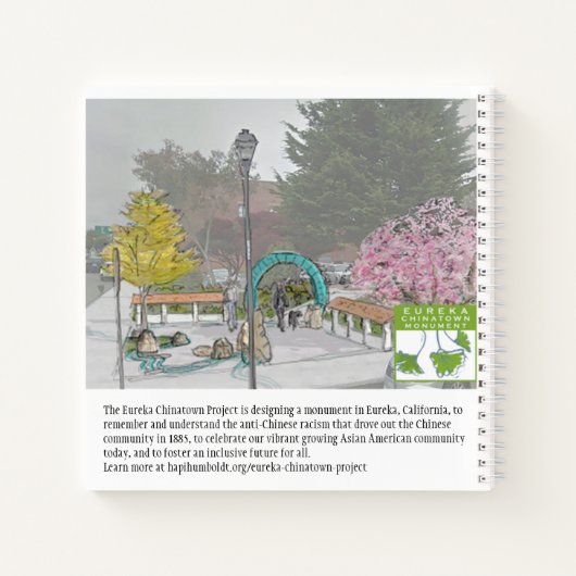 Eureka Chinatown 1884 Notitieboek (Achterkant)