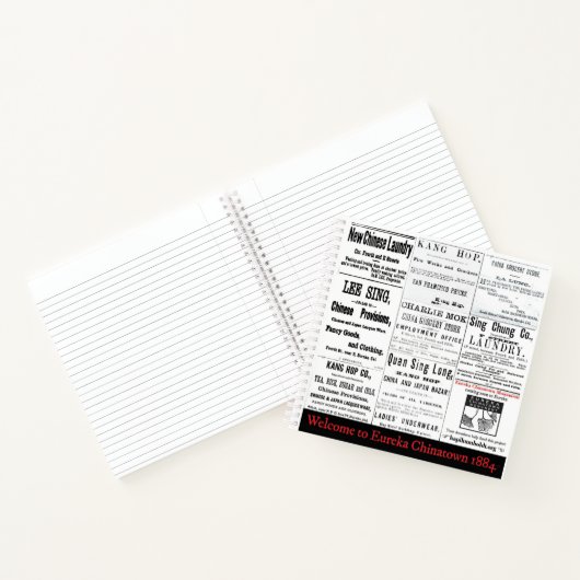 Eureka Chinatown 1884 Notitieboek (Binnen)