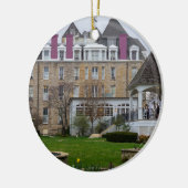 Eureka Crescent Keramisch Ornament (Links)