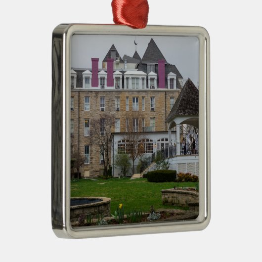 Eureka Crescent Metalen Ornament (Rechts)