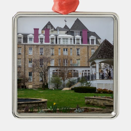 Eureka Crescent Metalen Ornament (Voorkant)