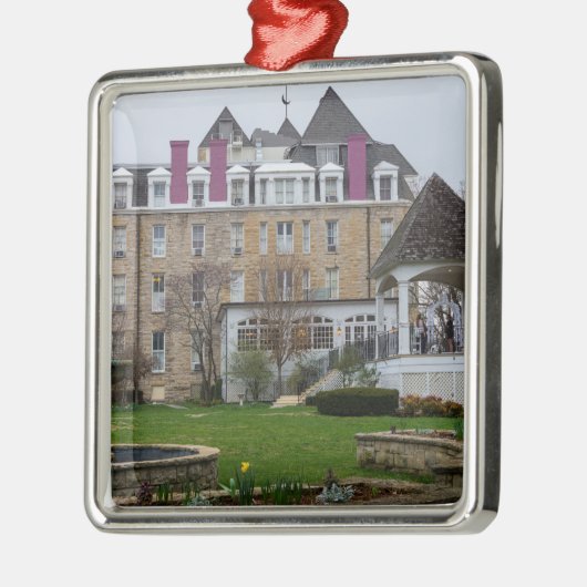 Eureka Crescent Metalen Ornament (Links)