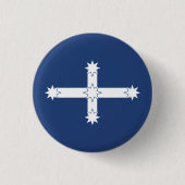 Eureka Flag Ronde Button 3,2 Cm (Voorkant)