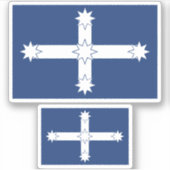 Eureka Flag Sticker (Voorkant)