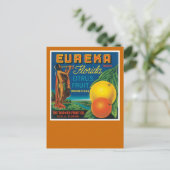 Eureka Florida Citrus Fruit Briefkaart (Staand voorkant)