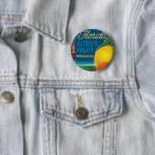 Eureka Florida Citrus Fruit Ronde Button 5,7 Cm (In situ)