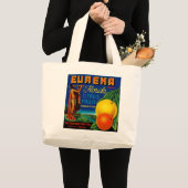 Eureka Florida Citrus Grote Tote Bag (Voorkant (product))