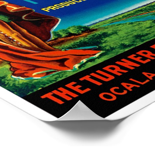 Eureka Florida Citrus Poster (Hoek)