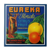 Eureka Florida Citrus Tegeltje (Voorkant)