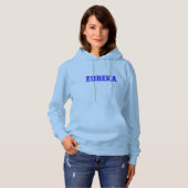 😜💡Eureka-Grappig Koel Uitroep Fleece Classic Hoodie (Voorkant volledig)