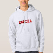 😜💡Eureka-grappig koele uitroep Mannen Hoodie (Voorkant)