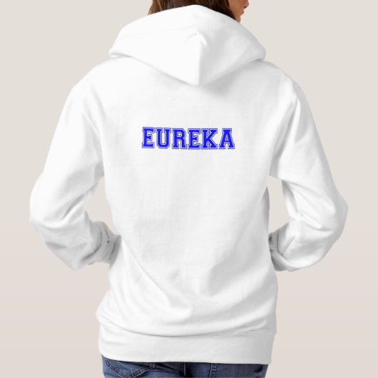 😜💡Eureka-Grappig Koele Uitroep Must-have Basic Hoodie (Achterkant)