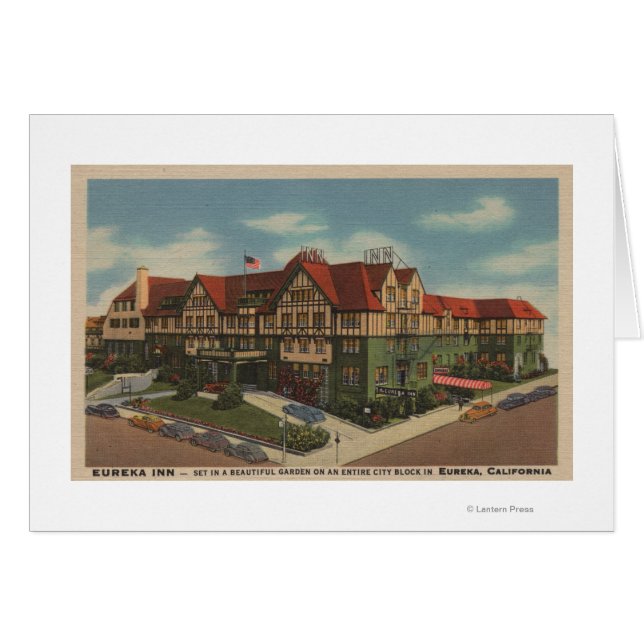 Eureka Inn Hotel Uitzicht in Eureka, Californië (Voorkant Horizontaal)