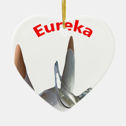 Eureka Keramisch Ornament (Voorkant)