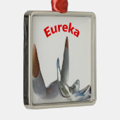 Eureka Metalen Ornament (Rechts)