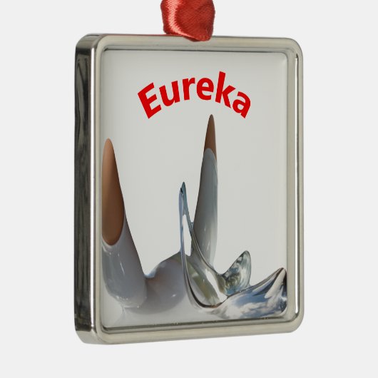 Eureka Metalen Ornament (Rechts)
