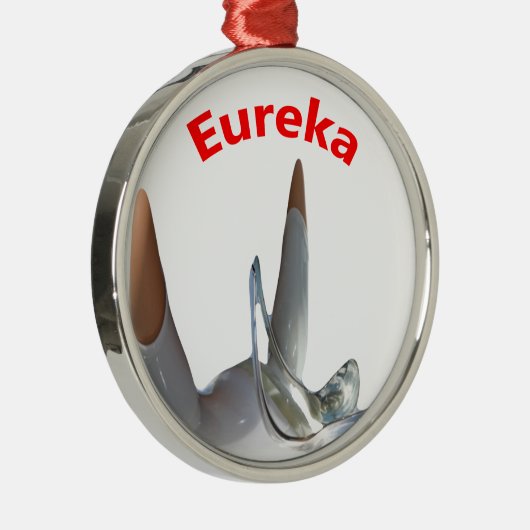 Eureka Metalen Ornament (Rechts)