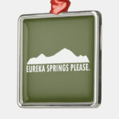 Eureka Springs alstublieft Metalen Ornament (Links)