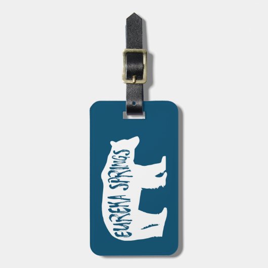 Eureka Springs Arkansas Beer Bagagelabel (Voorkant verticaal)