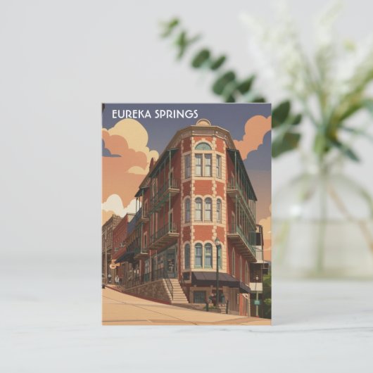 Eureka Springs Arkansas Briefkaart (Staand voorkant)