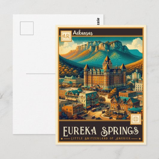 Eureka Springs, Arkansas |  Briefkaart (Voorkant / Achterkant)