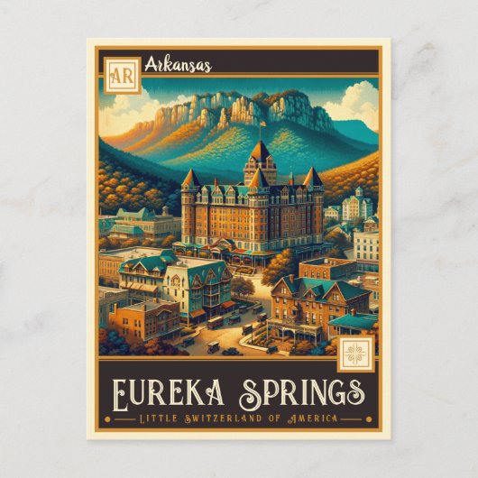 Eureka Springs, Arkansas |  Briefkaart (Voorkant)