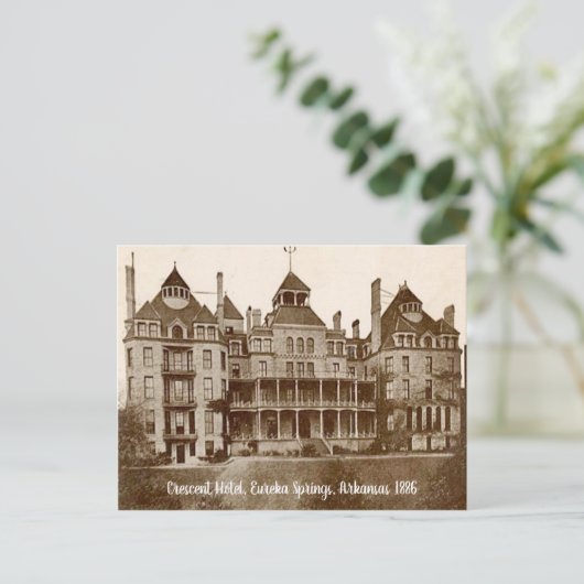 Eureka Springs, Arkansas Crescent Hotel  Briefkaart (Staand voorkant)