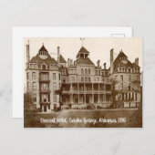 Eureka Springs, Arkansas Crescent Hotel  Briefkaart (Voorkant / Achterkant)