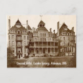Eureka Springs, Arkansas Crescent Hotel  Briefkaart (Voorkant)