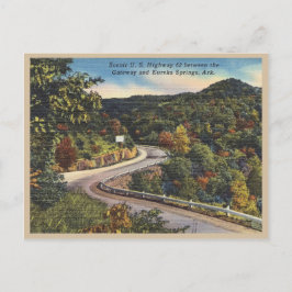 Eureka Springs Arkansas  Highway Scene Briefkaart