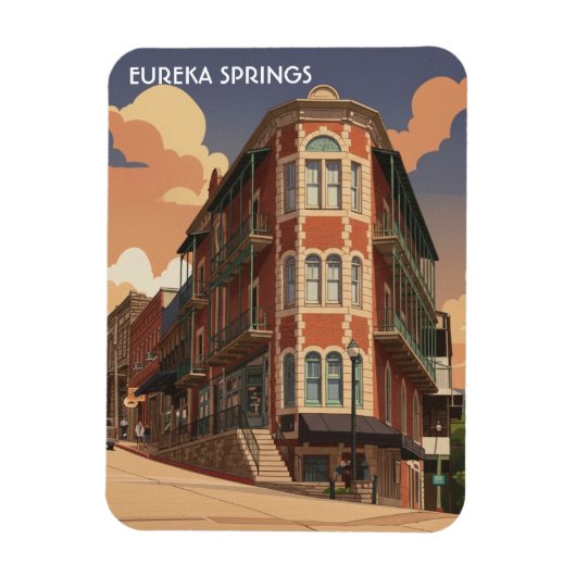Eureka Springs Arkansas Magneet (Verticaal)