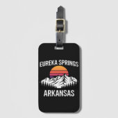 Eureka Springs Bagagelabel (Voorkant (verticaal))