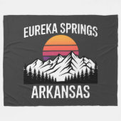 Eureka Springs Fleece Deken (Voorkant (Horizontaal))