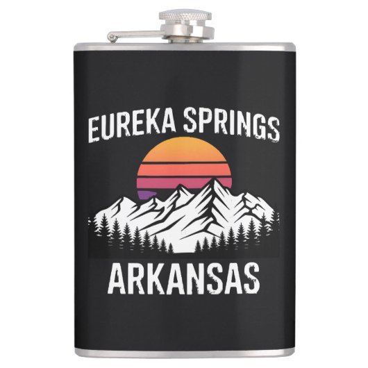 Eureka Springs Heupfles (Voorkant)