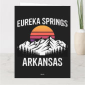 Eureka Springs Kaart (Achterkant)