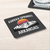 Eureka Springs Kartonnen Onderzetters (Schuin)
