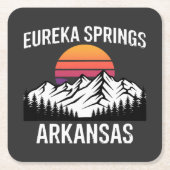 Eureka Springs Kartonnen Onderzetters (Voorkant)